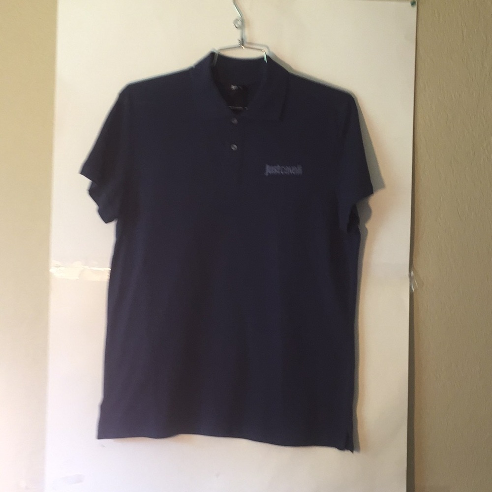 Just cavalli men’s polo shirt L new Tags